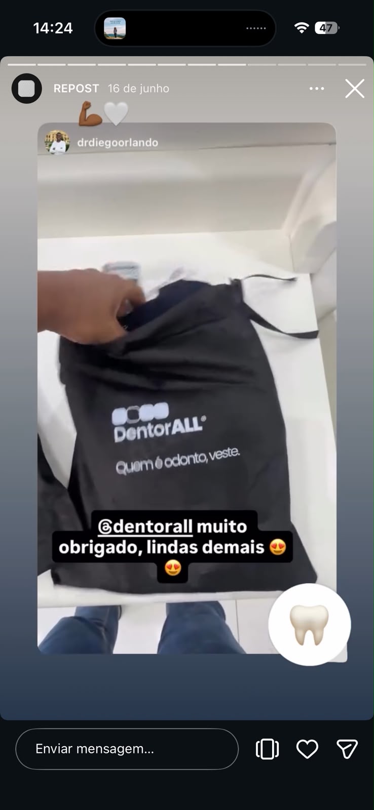 Depoimento de cliente DentorALL