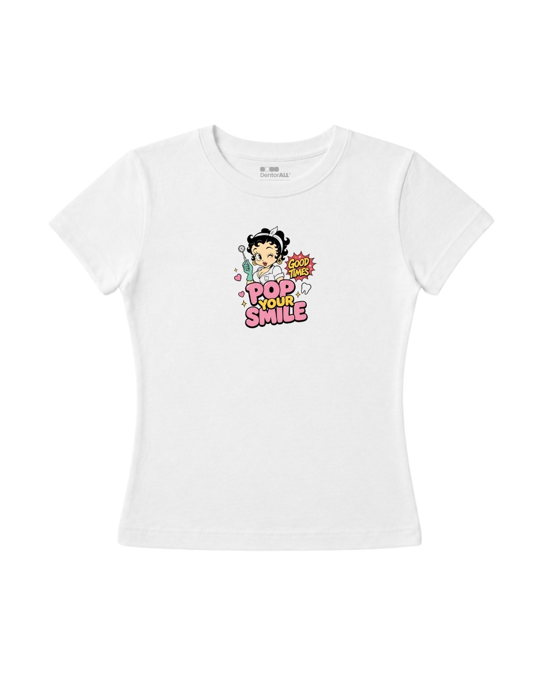 Babylook -  Pop Your Smile - Branca