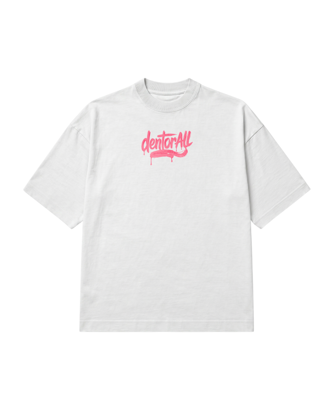 Oversized -  Pink - Branca - Frente