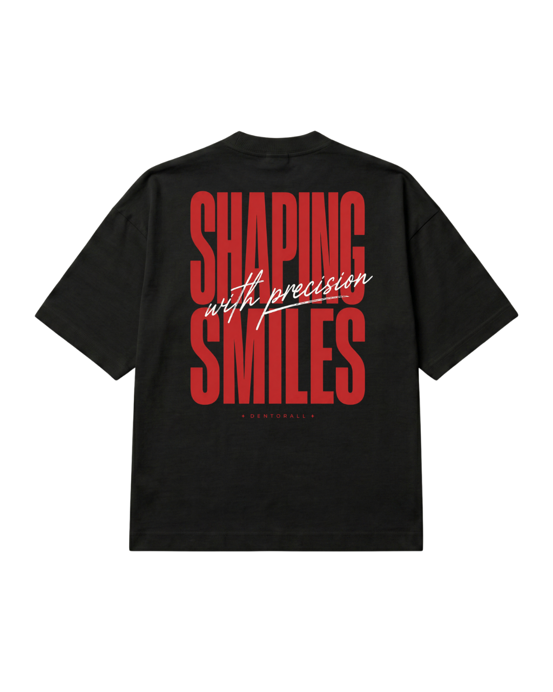 Oversized -  Shaping Smiles - Preta - Costas